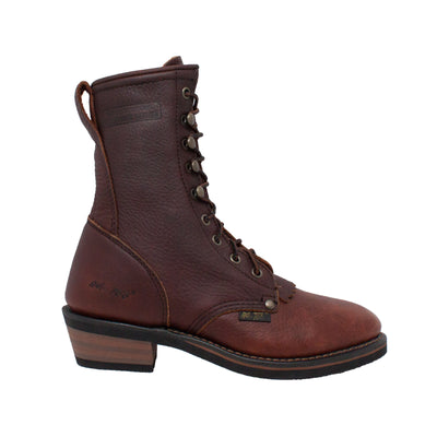 Women's 8" Chestnut Packer - 2173 - Shop Genuine Leather men & women's boots online | AdTecFootWear