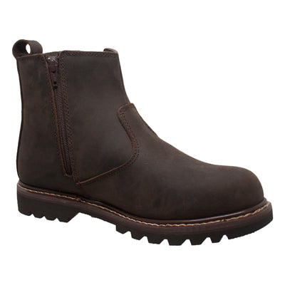 Men's 6" Australian Boot Brown - 9843 - Shop Genuine Leather men & women's boots online | AdTecFootWear