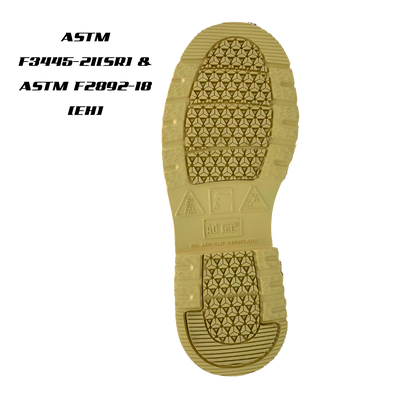 Apex: Men's 6" Moc Toe - Saddle Tan [Composite Safety Toe] 9181