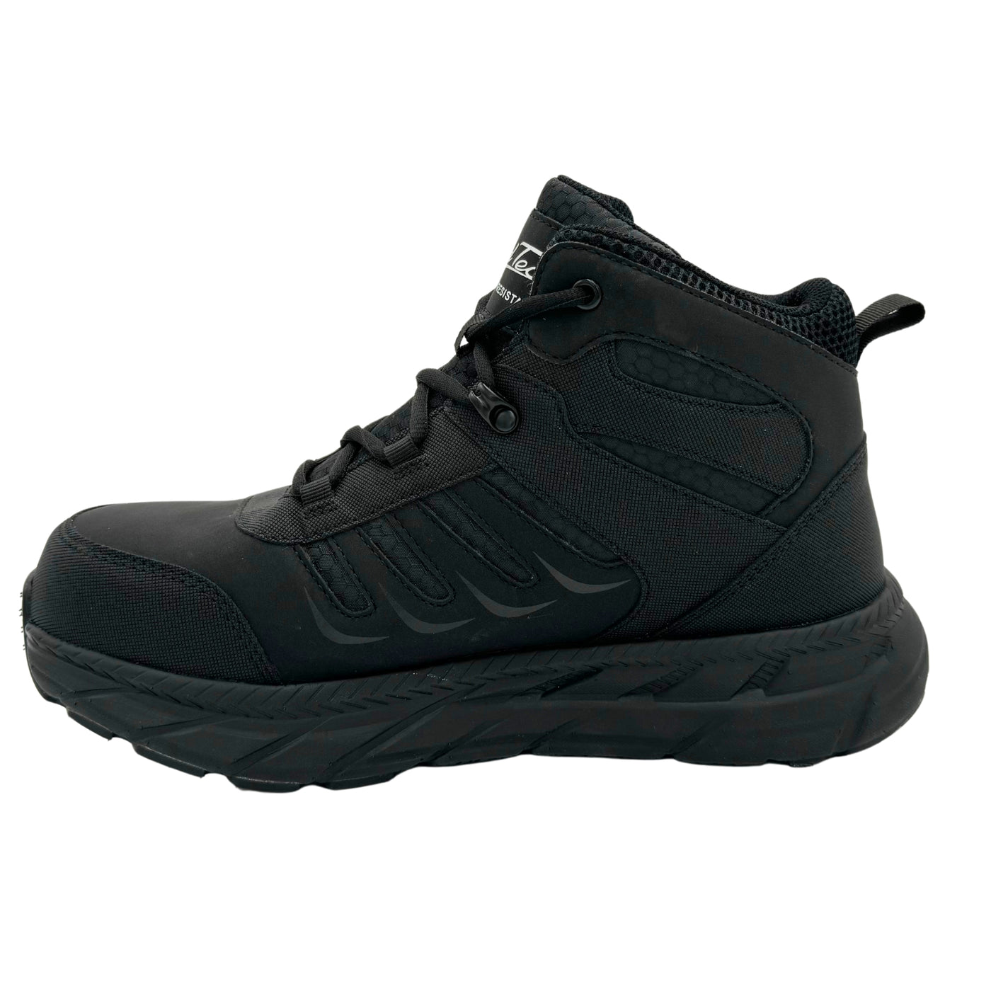ULTRALIGHT: WOMEN'S 6" WORK BOOT: BLACK 8258PR [CARBON NANO SAFETY TOE, WATERPROOF, PUNCTURE RESISTANT, SLIP RESISTANT]