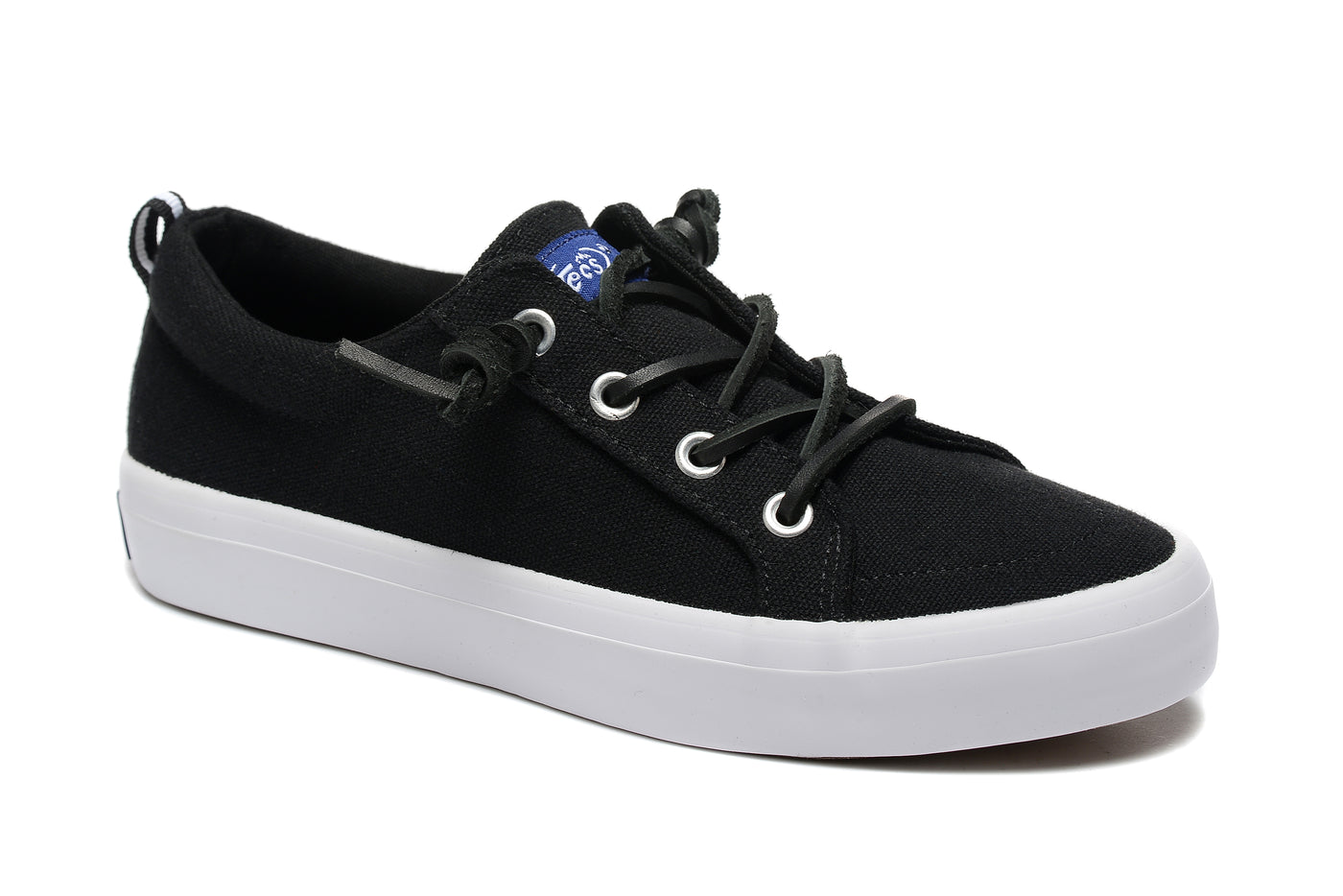 8773BK- TECS: Women Canvas Sneakers (slip-on)