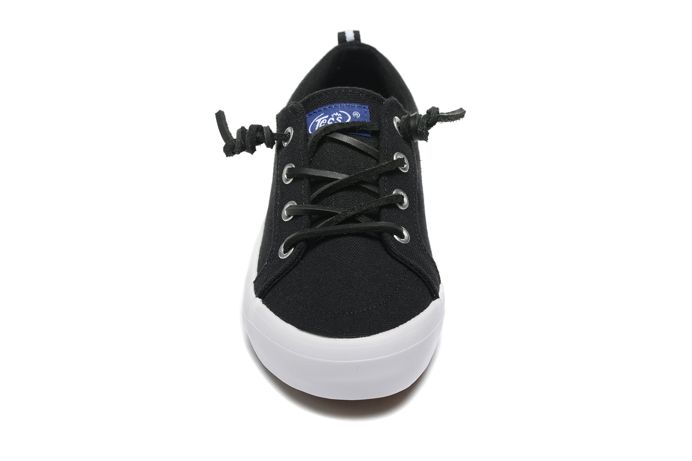 8773BK- TECS: Women Canvas Sneakers (slip-on)