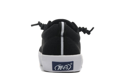 8773BK- TECS: Women Canvas Sneakers (slip-on)
