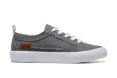 8774GR- TECS: Women Canvas Sneaker (Slip-on)