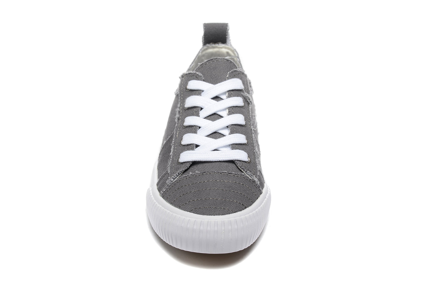 8774GR- TECS: Women Canvas Sneaker (Slip-on)