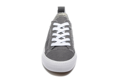 8774GR- TECS: Women Canvas Sneaker (Slip-on)