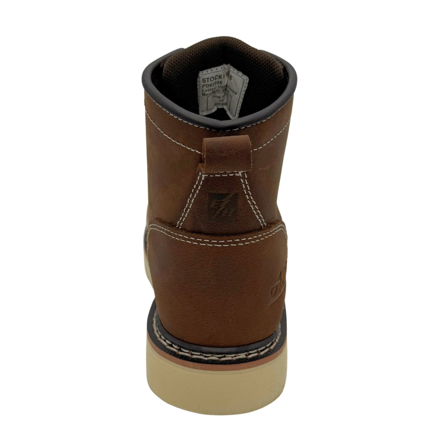 Legacy Pro: Women's 6" Moc Toe Work Boot: Whiskey Brown - [COMPOSITE SAFETY TOE]- 8146