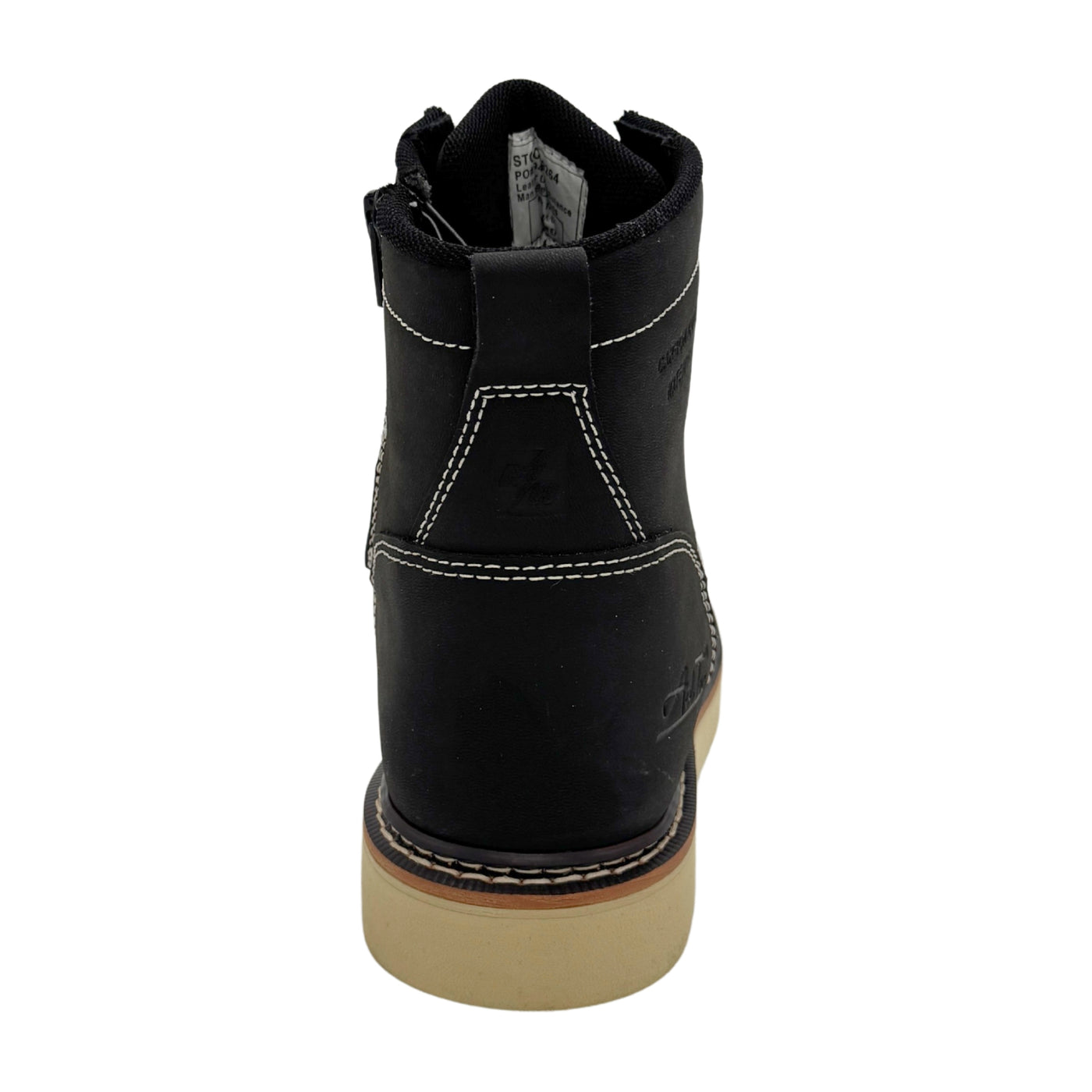 Speedster: Men's 6" Moc Toe: Black Leather - [Composite Toe | Waterproof | Puncture-Resistant | EH | Slip-Resistant] 9264
