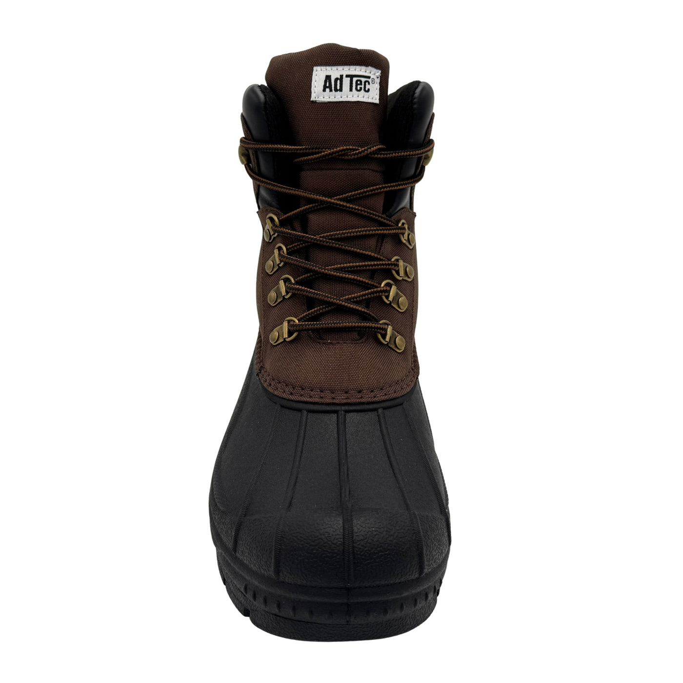9882BR- Men's 6" Nylon Snow Boots - Brown