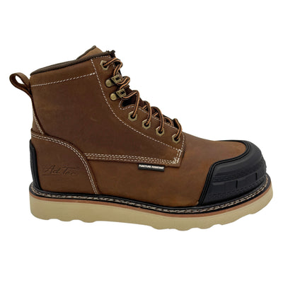 Guardian: Men’s 6" Rubber Toe Work Boot – Brown [Soft Toe | Puncture-Resistant | EH | Slip-Resistant] 9270