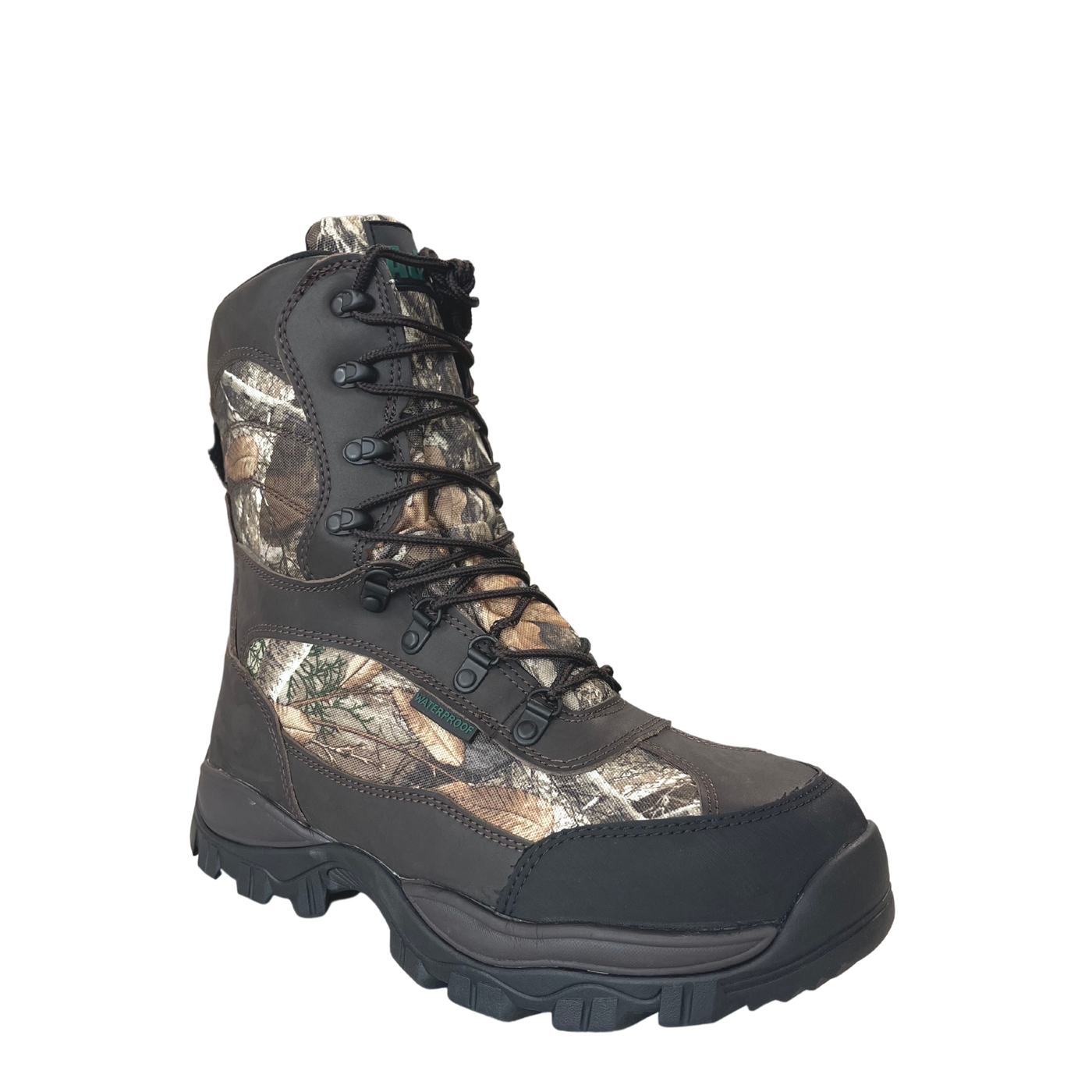 Men's 10" 800g Camo Hunting Boot - 1015 - Shop Genuine Leather men & women's boots online | AdTecFootWear