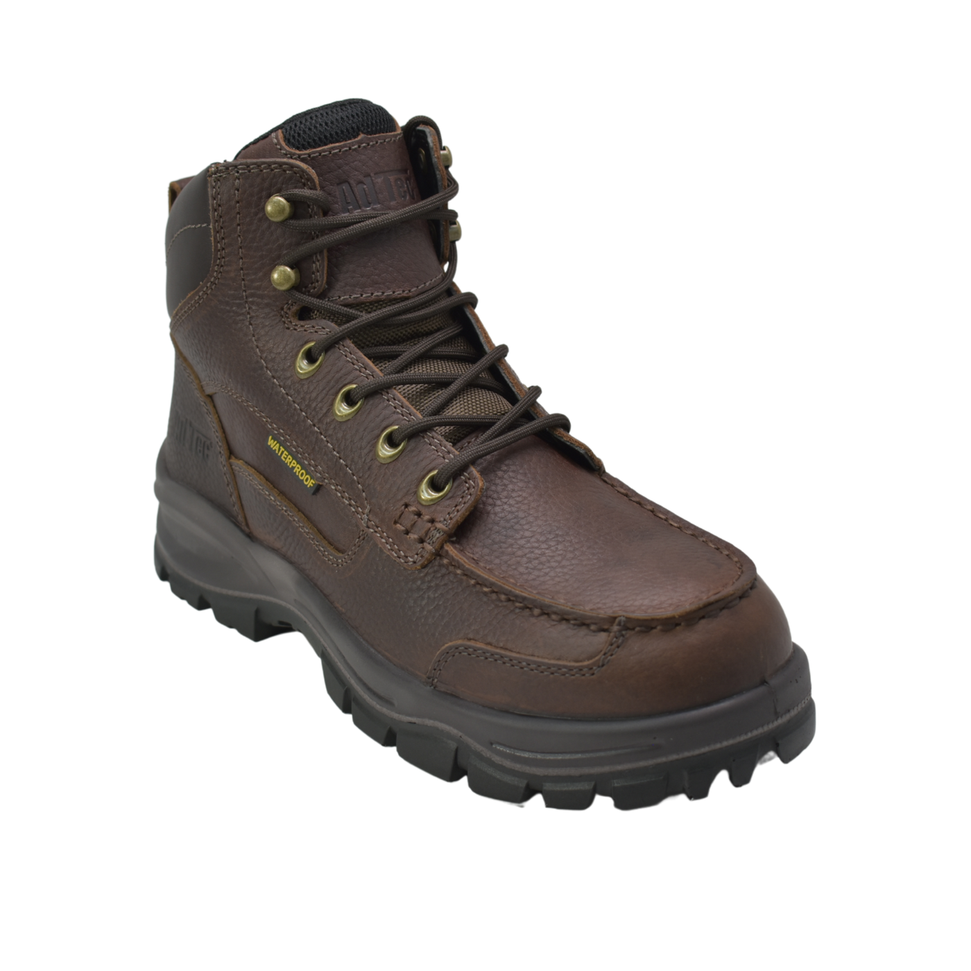 Men 6" Moc Toe Waterproof Work Boots - 1031 - Shop Genuine Leather men & women's boots online | AdTecFootWear