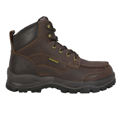 Men 6" Moc Toe Waterproof Work Boots - 1031 - Shop Genuine Leather men & women's boots online | AdTecFootWear