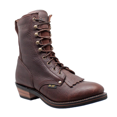 Men's 9" Chestnut Packer - 1173 - Shop Genuine Leather men & women's boots online | AdTecFootWear