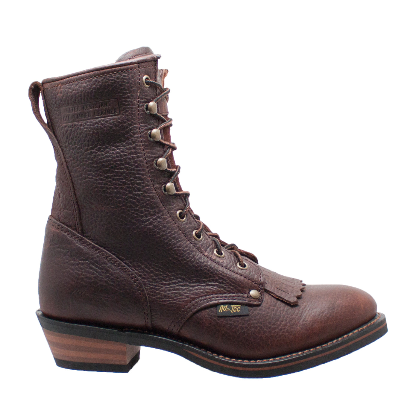 Men's 9" Chestnut Packer - 1173 - Shop Genuine Leather men & women's boots online | AdTecFootWear