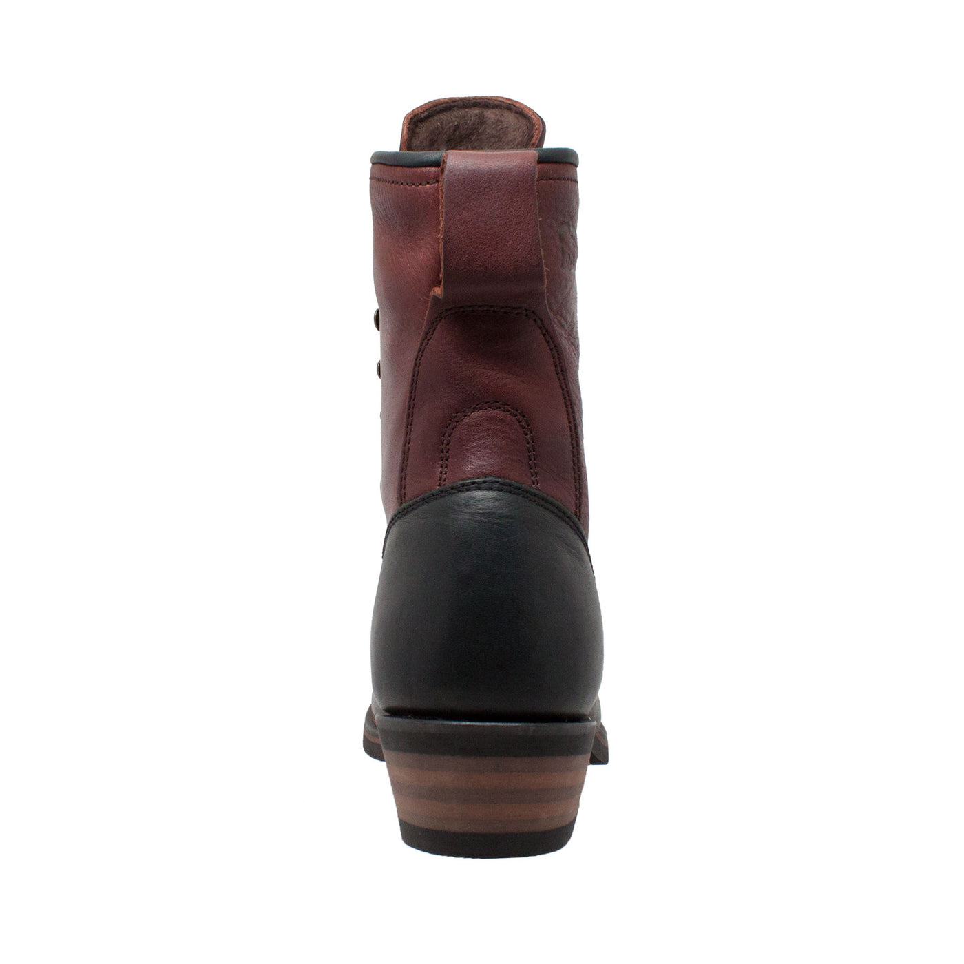 Men's 9" Chestnut/Black Packer - 1179 - Shop Genuine Leather men & women's boots online | AdTecFootWear