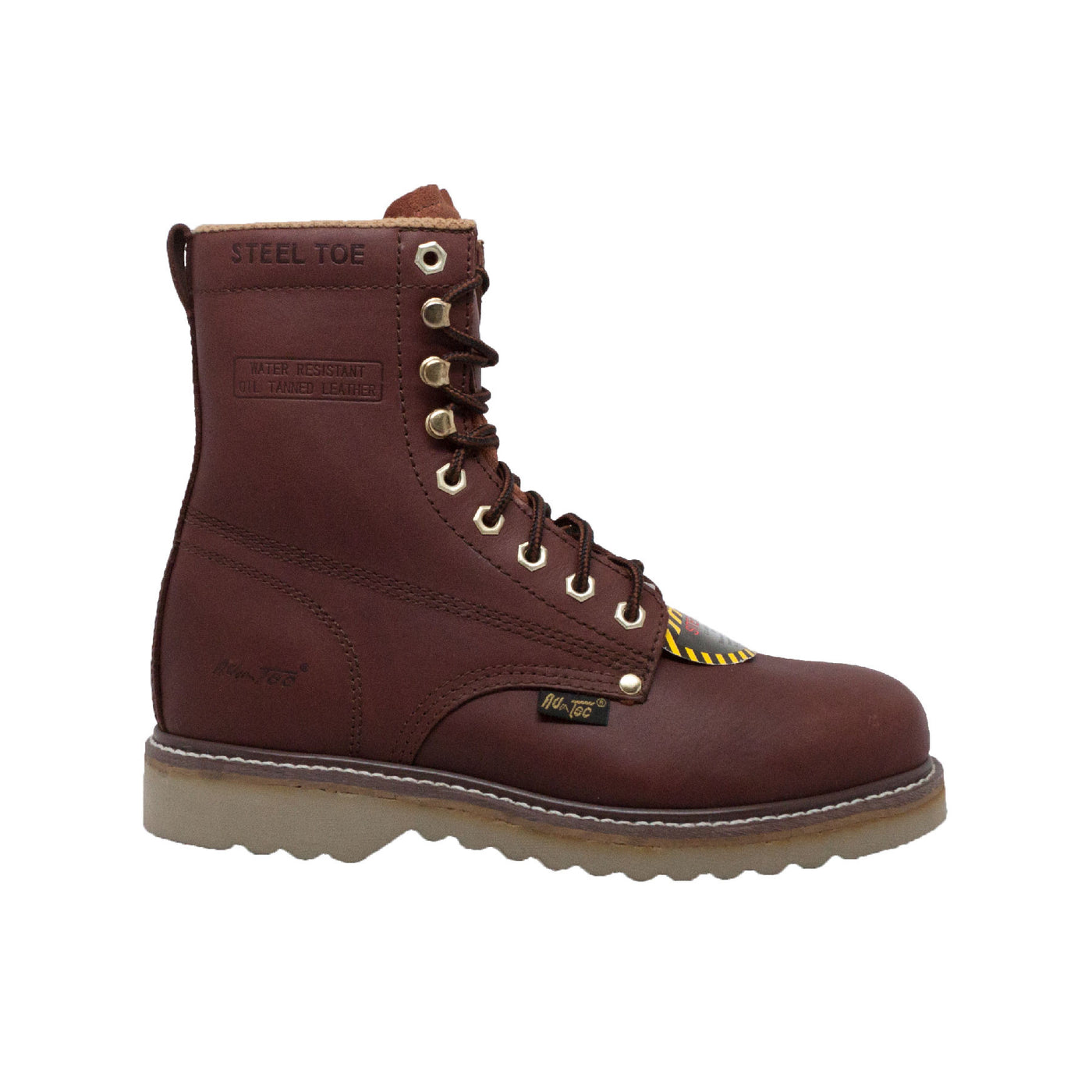 Men's 8" Steel Toe Redwood Farm Boots - 1312 - Shop Genuine Leather men & women's boots online | AdTecFootWear