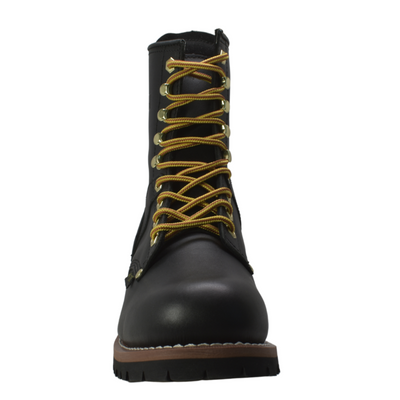 Men's 9" Logger Black - 1439 - Shop Genuine Leather men & women's boots online | AdTecFootWear