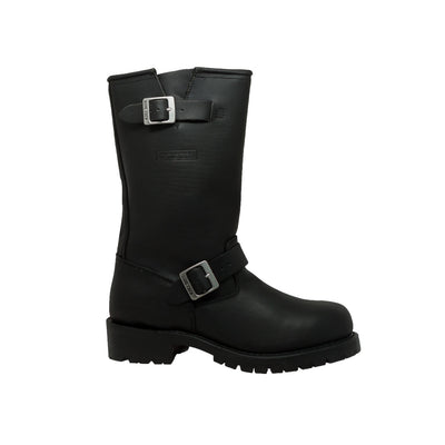 Men's 11" Engineer Boot Black - 1440 - Shop Genuine Leather men & women's boots online | AdTecFootWear