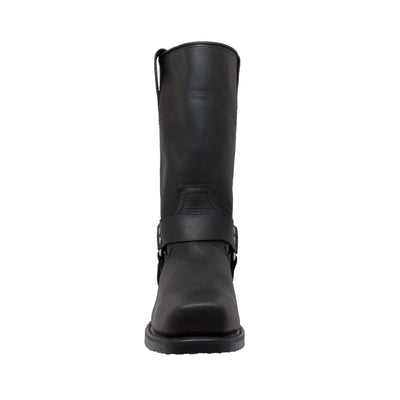Men's 13" Side Zipper Boot Black - 1442Zipper - Shop Genuine Leather men & women's boots online | AdTecFootWear