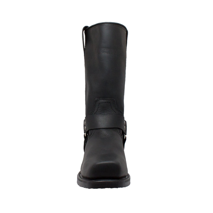 バイクウェア・装備 Cactus Leather Harness Ring Boots Black Men's 13
