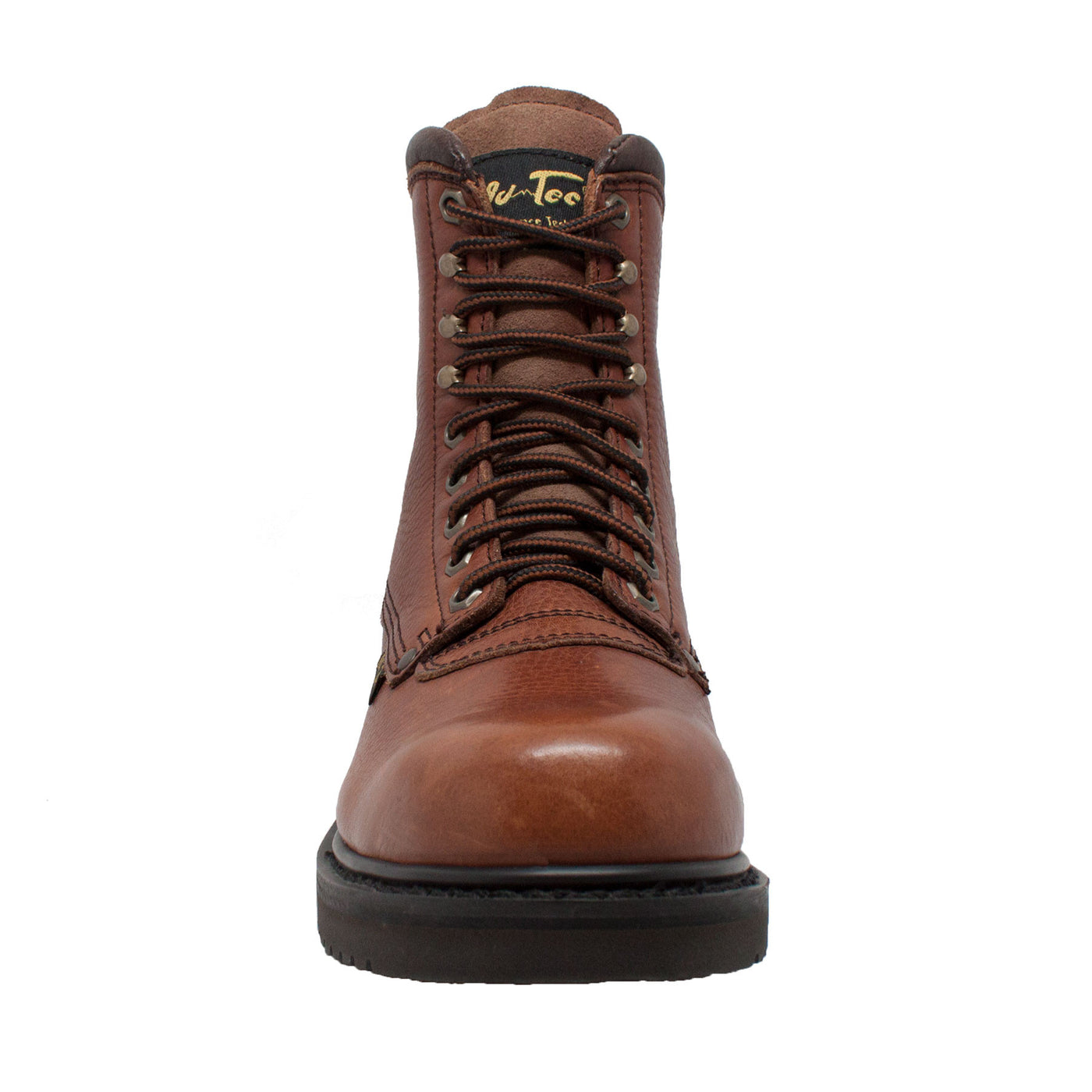 Men's 8" Brown Work Boot - 1623 - Shop Genuine Leather men & women's boots online | AdTecFootWear