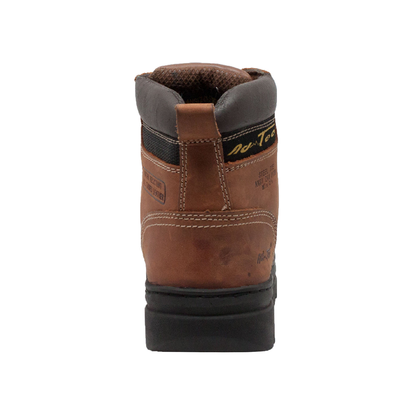 Men's 6" Brown Steel Toe Hiker - 1977 - Shop Genuine Leather men & women's boots online | AdTecFootWear