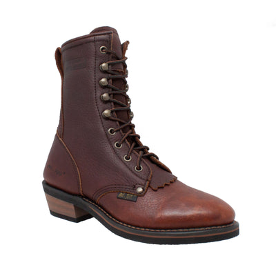 Women's 8" Chestnut Packer - 2173 - Shop Genuine Leather men & women's boots online | AdTecFootWear