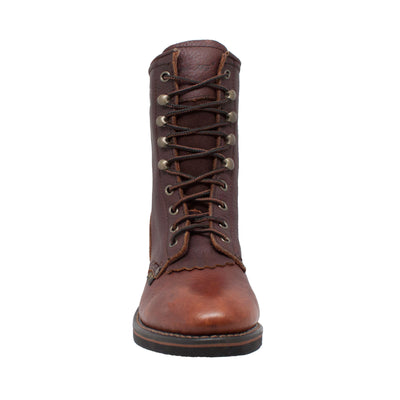 Women's 8" Chestnut Packer - 2173 - Shop Genuine Leather men & women's boots online | AdTecFootWear