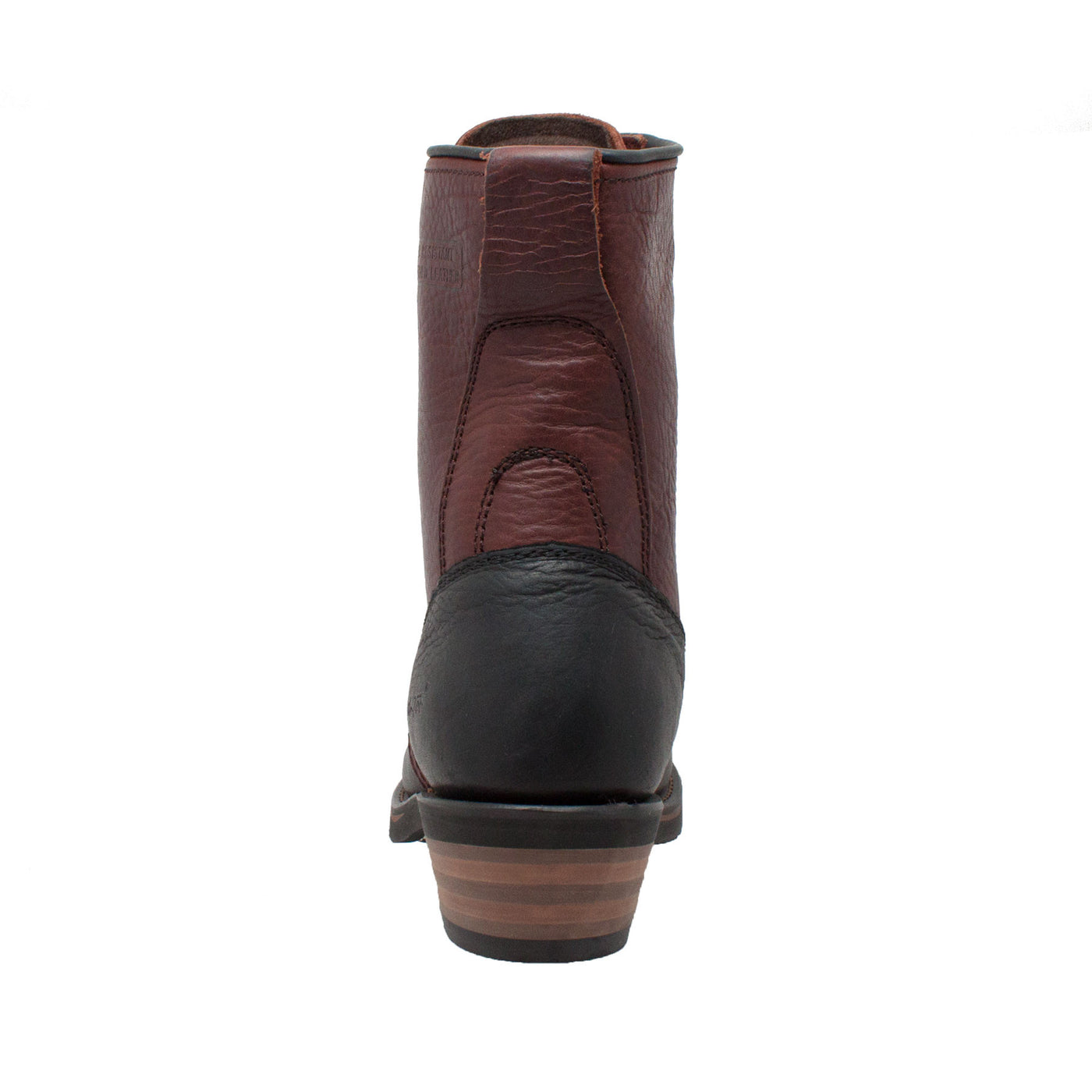 Women's 8" Black/Dark Cherry Packer - 2179 - Shop Genuine Leather men & women's boots online | AdTecFootWear