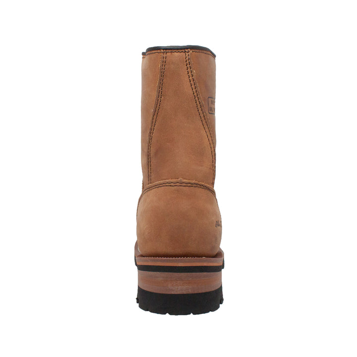 Ad-Tec 2427 Mens 7 Tan Oil Tanned Leather Water Resistant Logger Work Boots Ad-Tec Women`s 9 main image 4