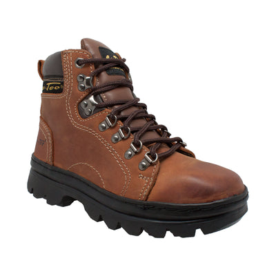 Women's 6" Work Hiker Brown - 2987 - Shop Genuine Leather men & women's boots online | AdTecFootWear