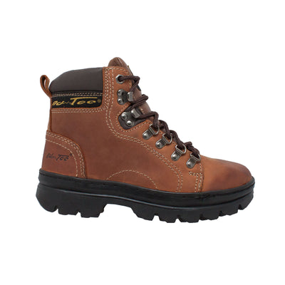Women's 6" Work Hiker Brown - 2987 - Shop Genuine Leather men & women's boots online | AdTecFootWear