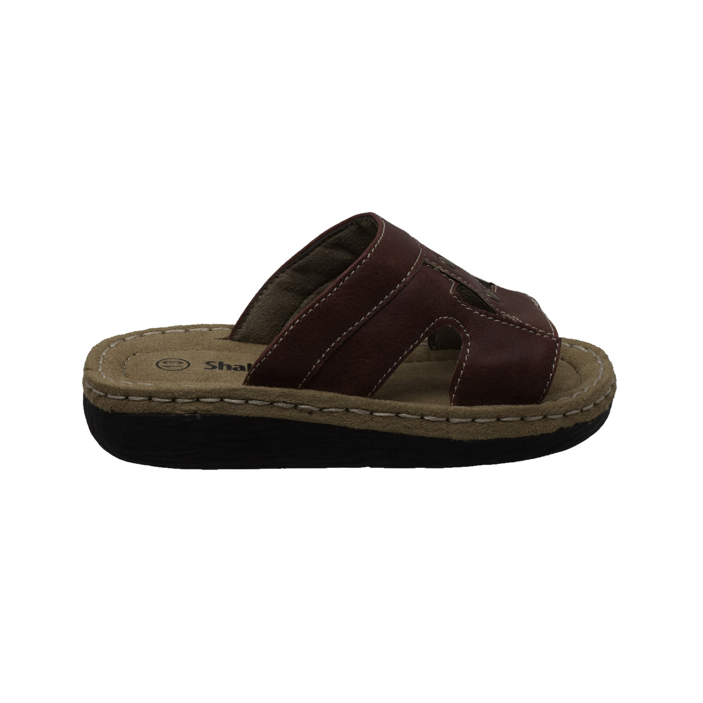 Children's Band Slide Sandal Red - 6569-RD - Shop Genuine Leather men & women's boots online | AdTecFootWear