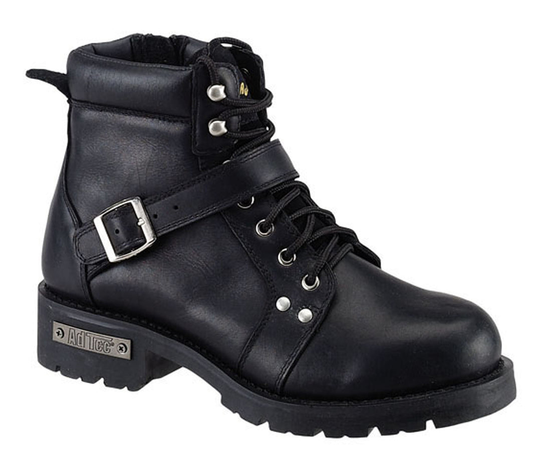 AdTec Men\'s Black Motorcycle Boots Size 11 1440- Deluxe: Men main image 4