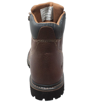 Men's 6"  Light Brown Comfort Work Boot - Shop Genuine Leather men & women's boots online | AdTecFootWear