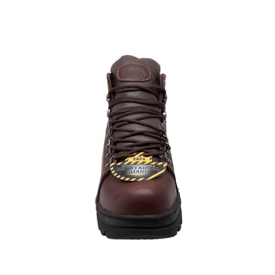 Men's 6" Metatarsal Hiker Brown - 9614 - Shop Genuine Leather men & women's boots online | AdTecFootWear