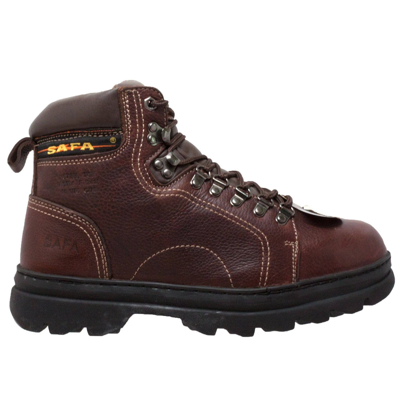 Men's 6" Metatarsal Hiker Brown - 9614 - Shop Genuine Leather men & women's boots online | AdTecFootWear