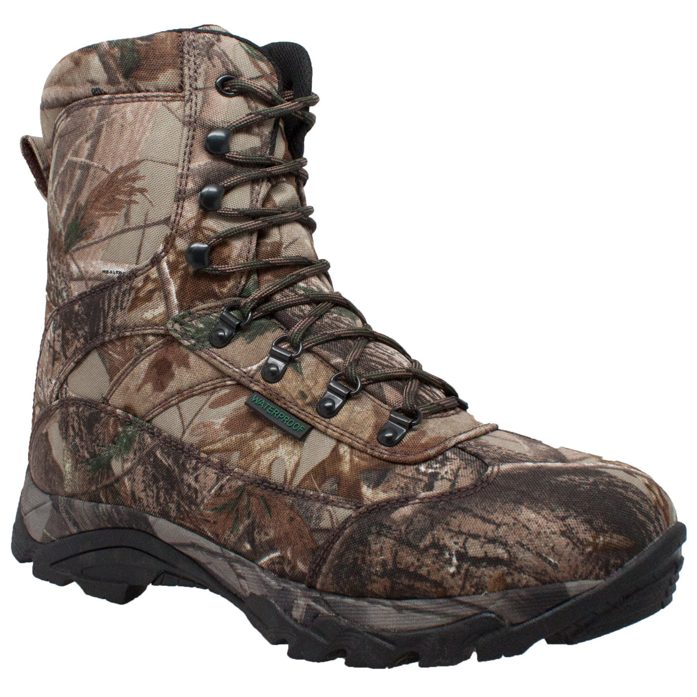 Men's 10" 400g Camo Hunting Boot - 1014 - Shop Genuine Leather men & women's boots online | AdTecFootWear