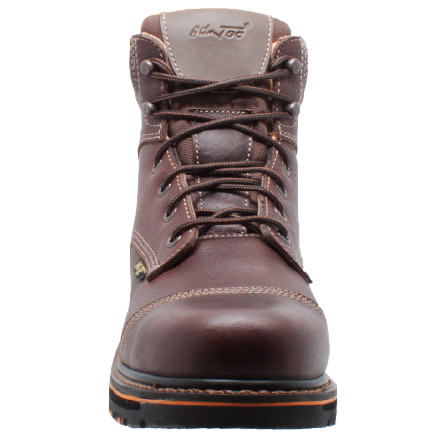 Men's 6" Comfort Work Boot Dark Brown - 9723 - Shop Genuine Leather men & women's boots online | AdTecFootWear