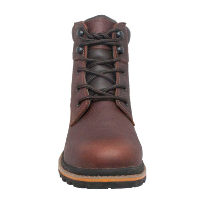 Men's 6" Brown Work Boot - 9800 - Shop Genuine Leather men & women's boots online | AdTecFootWear