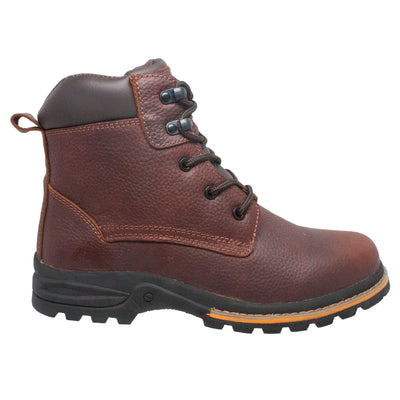 Men's 6" Brown Work Boot - 9800 - Shop Genuine Leather men & women's boots online | AdTecFootWear