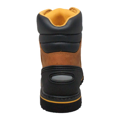 Men's 7" Steel Toe Work Boot Light Brown - 9804 - Shop Genuine Leather men & women's boots online | AdTecFootWear