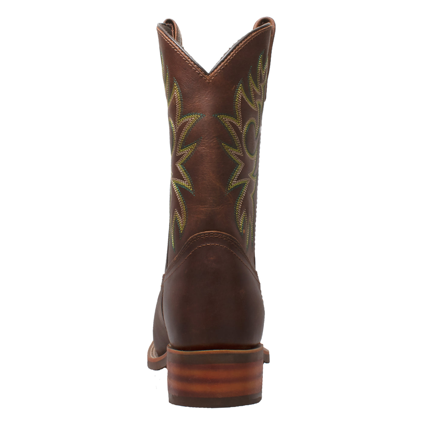Men's 11" Work Western Square Toe Brown - 9829 - Shop Genuine Leather men & women's boots online | AdTecFootWear