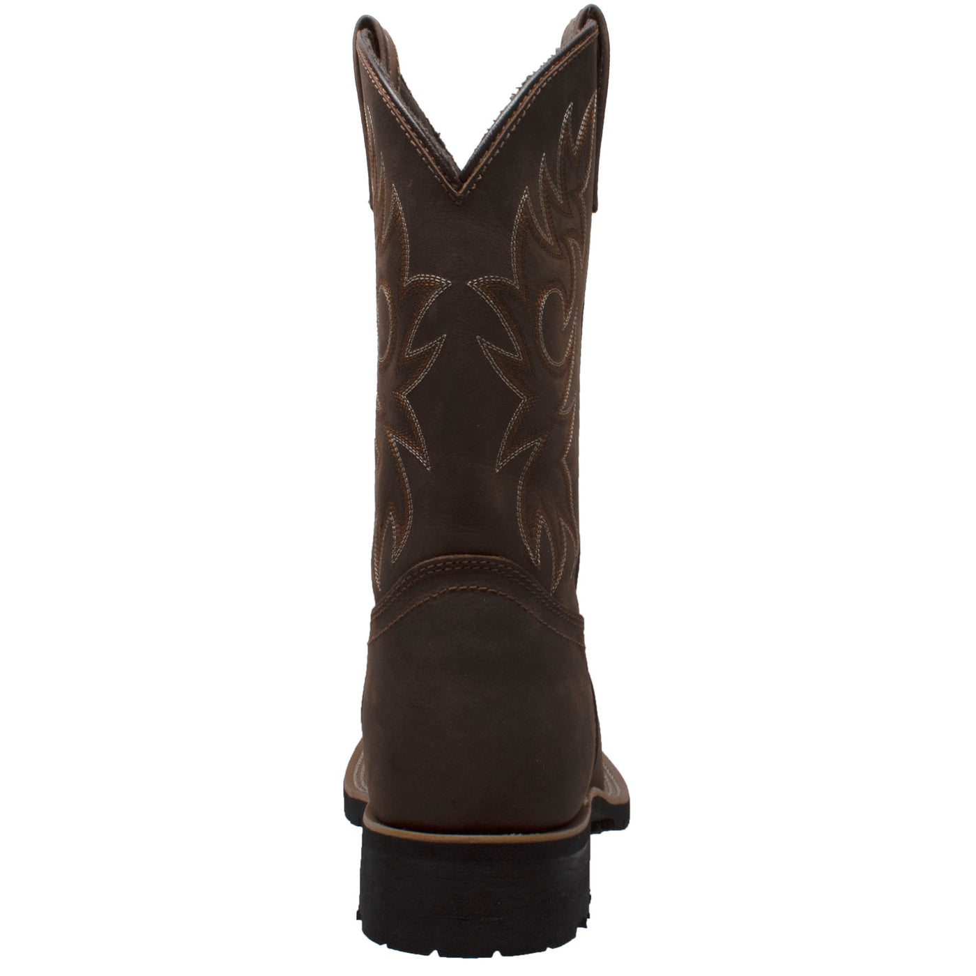 Men's 12" Steel Toe Work Western Brown - 9858 - Shop Genuine Leather men & women's boots online | AdTecFootWear