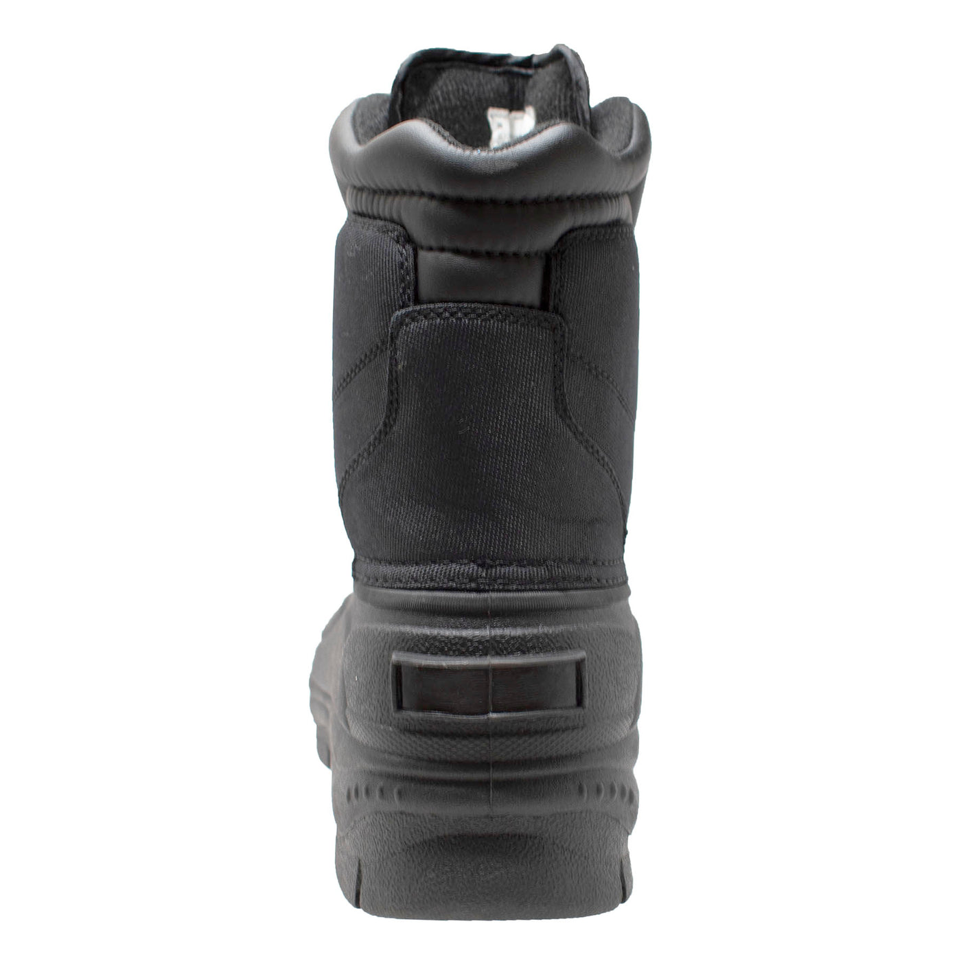 Mens Black Nylon Zipper Winter Boots - 9885 - Shop Genuine Leather men & women's boots online | AdTecFootWear