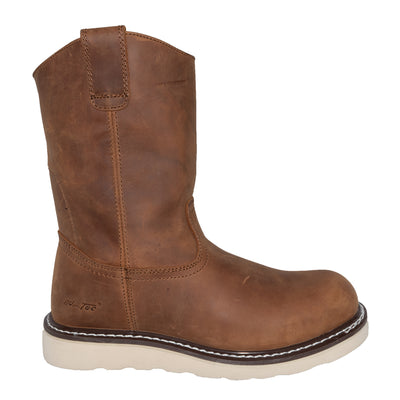 Men's 8" Side Zipper Pull On Wellington Boot - 9902 - Shop Genuine Leather men & women's boots online | AdTecFootWear