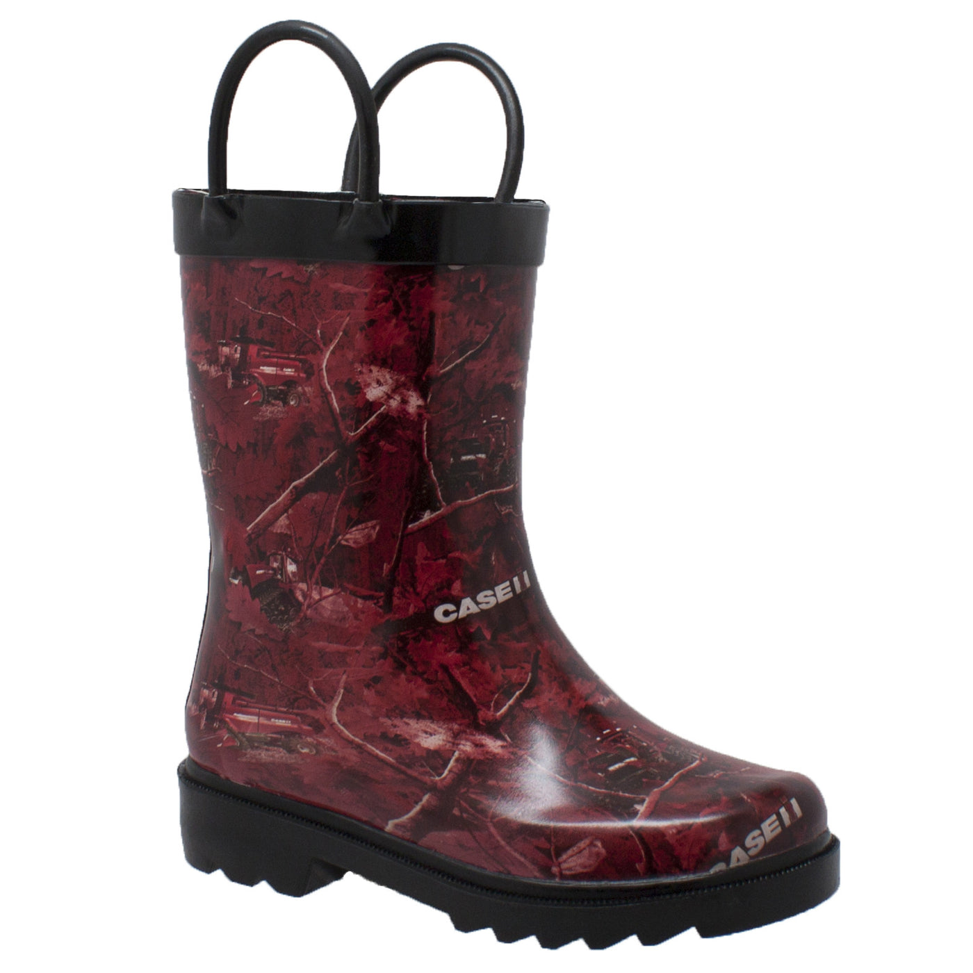 Children's Camo Rubber Boot Red - CI-4005 - Shop Genuine Leather men & women's boots online | AdTecFootWear