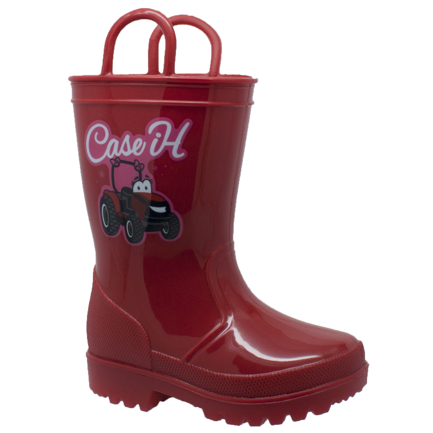 Children's PVC Boot with Light-Up Outsole Red - CI-4011 - Shop Genuine Leather men & women's boots online | AdTecFootWear