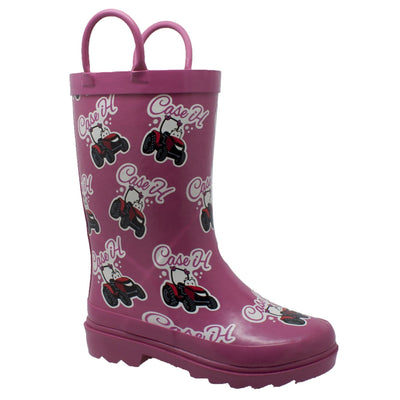 Toddler's "Lil' Pink" Rubber Boot Pink - CI-5002 - Shop Genuine Leather men & women's boots online | AdTecFootWear